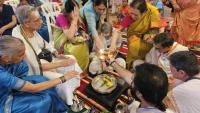 Shri Paduka Pujana, Teertha Vitarana, Shri Bhiksha Seva - Bengaluru Camp June 2025 - Day 3 (21 June 2025)